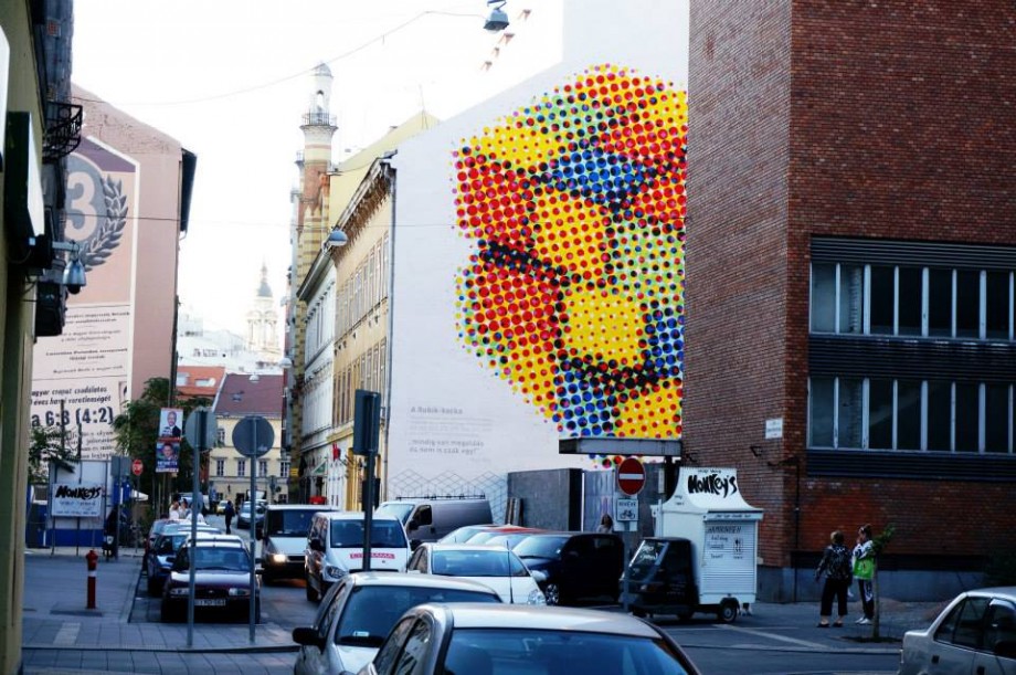Rubiks Cube Art Budapest